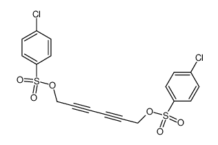 2,4-Hexadiynylene-di(p-chlorobenzenesulfonate) Structure