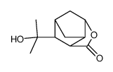 3,5-Methano-2H-cyclopenta[b]furan-2-one,hexahydro-7-(1-hydroxy-1-methylethyl)-(9CI)结构式