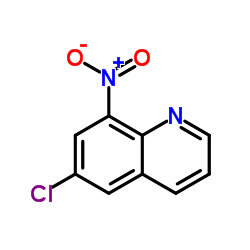 6-氯-8-硝基喹啉结构式