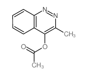 4-Cinnolinol,3-methyl-, 4-acetate Structure