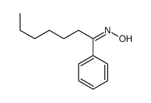 N-(1-phenylheptylidene)hydroxylamine结构式