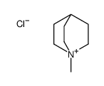 1-methyl-1-azoniabicyclo[2.2.2]octane,chloride结构式