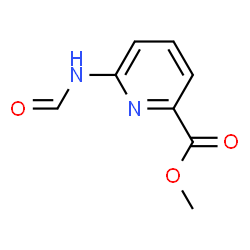 Methyl 6-Formylamino-2-pyridinecarboxylate结构式