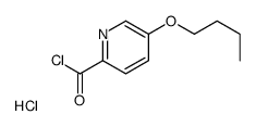 5-butoxypyridine-2-carbonyl chloride,hydrochloride结构式