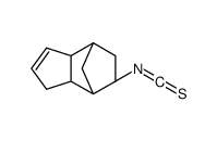 exo-5-Isothiocyano-5,6-dihydro-endo-dicyclopentadiene Structure