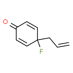 2,5-Cyclohexadien-1-one,4-fluoro-4-(2-propenyl)-(9CI) structure
