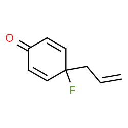 2,5-Cyclohexadien-1-one,4-fluoro-4-(2-propenyl)-(9CI)结构式