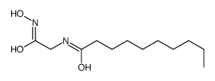 N-[2-(hydroxyamino)-2-oxoethyl]decanamide Structure