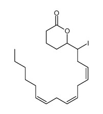 6-((3Z,6Z,9Z)-1-iodopentadeca-3,6,9-trien-1-yl)tetrahydro-2H-pyran-2-one结构式