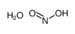 nitrous acid,hydrate Structure