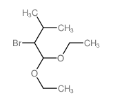 Butane,2-bromo-1,1-diethoxy-3-methyl-结构式