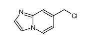 7-(chloromethyl)imidazo[1,2-a]pyridine结构式