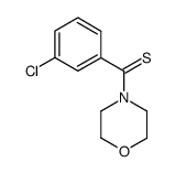 m-chlorothiobenzomorpholide结构式