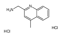 (4-methylquinolin-2-yl)methanamine,dihydrochloride Structure