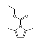 2,5-dimethyl-pyrrole-1-carboxylic acid ethyl ester结构式