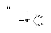 lithium,cyclopenta-2,4-dien-1-yl(trimethyl)silane Structure