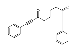 1,10-diphenyldeca-1,9-diyne-3,8-dione Structure