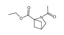 ethyl 2-acetyl-2-azabicyclo[2.1.1]hexane-1-carboxylate结构式