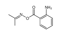 2-Propanone,O-(2-aminobenzoyl)oxime(9CI) Structure