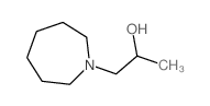 1-氮杂烷-1-基-丙烷-2-醇结构式