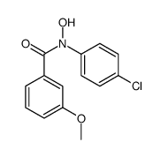 N-(4-chlorophenyl)-N-hydroxy-3-methoxybenzamide Structure