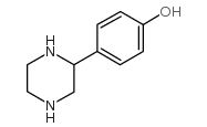 4-Piperazin-2-yl-phenol structure