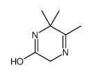 5,6,6-trimethyl-1,3-dihydropyrazin-2-one Structure