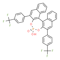 (11bR)-4-Hydroxy-2,6-bis[4-(trifluoromethyl)phenyl]-4-oxide-dinaphtho[2,1-d:1',2'-f][1,3,2]dioxaphosphepin picture