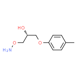 2-Propanol,1-(aminooxy)-3-(4-methylphenoxy)-,(2R)-(9CI)结构式
