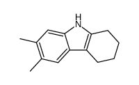 6,7-dimethyl-1,2,3,4-tetrahydro-carbazole Structure