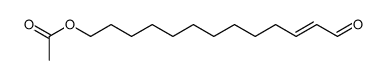 (E)-12-Formyl-11-dodecenylacetat结构式