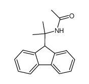 N-Acetyl-2-(9H-fluoren-9-yl)-2-propanamin Structure