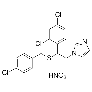Sulconazole (nitrate) Structure