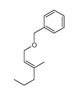 3-methylhex-2-enoxymethylbenzene结构式