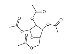 1,2,3,5-Tetra-O-acetyl-β-L-xylofuranose结构式