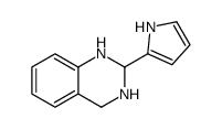 2-(1H-pyrrol-2-yl)-1,2,3,4-tetrahydroquinazoline结构式