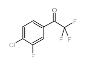 4'-Chloro-2,2,2,3'-tetrafluoroacetophenone structure