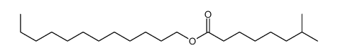 dodecyl 7-methyloctanoate Structure