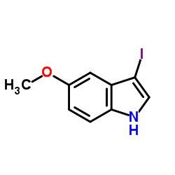 3-Iodo-5-methoxy-1H-indole picture