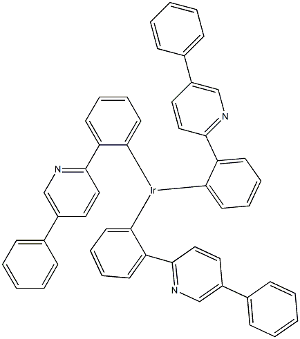 IridiuM, tris[2-(5-phenyl-2-pyridinyl-N)phenyl-C]- picture