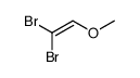 β,β-dibromovinyl methyl ether Structure