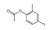 acetic acid-(4-iodo-2-methyl-phenyl ester) Structure