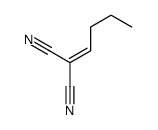 2-butylidenepropanedinitrile Structure