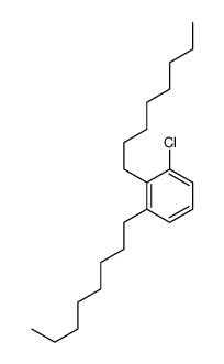 1-chloro-2,3-dioctylbenzene结构式