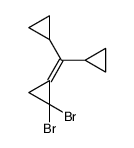 1,1-dibromo-2-(dicyclopropylmethylidene)cyclopropane Structure