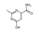 4-Pyrimidinecarboxamide,6-hydroxy-2-methyl-(7CI) structure