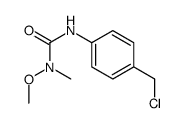 3-[4-(chloromethyl)phenyl]-1-methoxy-1-methylurea Structure