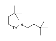 1-(3,3-dimethylbutylditellanyl)-3,3-dimethylbutane结构式