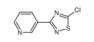 3-(5-Chloro-[1,2,4]thiadiazol-3-yl)-pyridine结构式