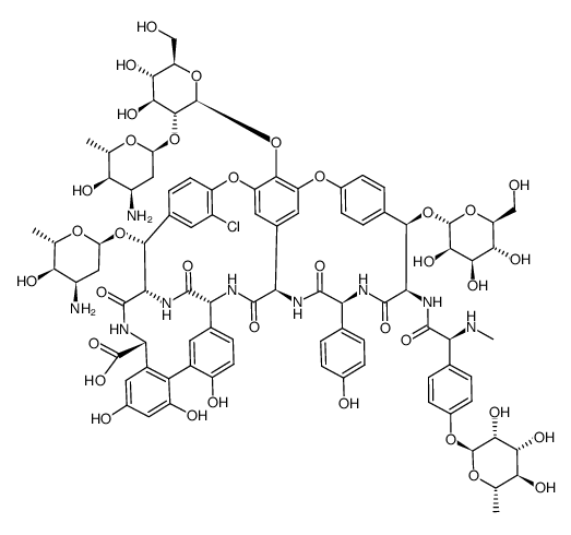 α-avoparcin Structure